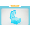 high level plastic widely use portable rectangle storage box with handle